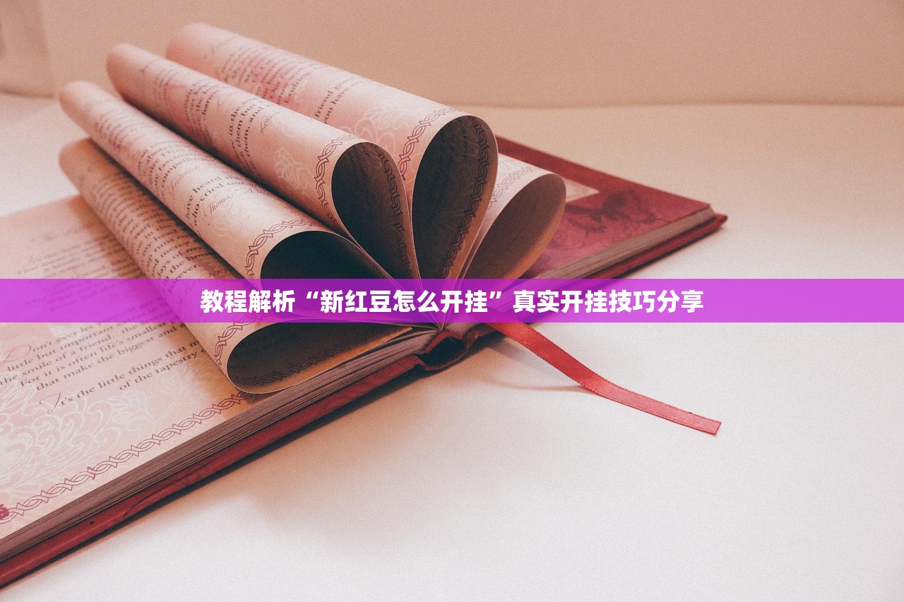 教程解析“新红豆怎么开挂”真实开挂技巧分享