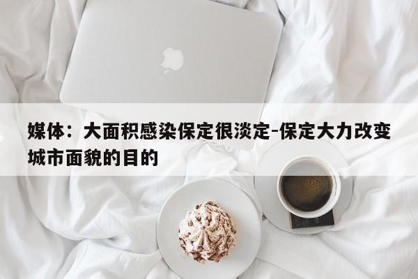 媒体:大面积感染保定很淡定-保定大力改变城市面貌的目的