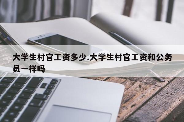 大学生村官工资多少.大学生村官工资和公务员一样吗