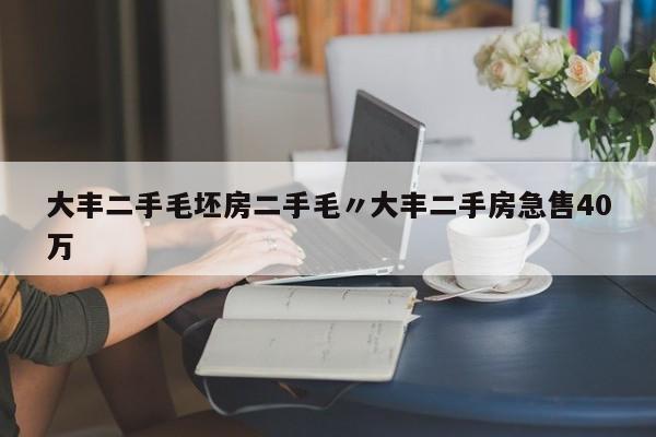 大丰二手毛坯房二手毛〃大丰二手房急售40万